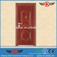JK-S9211 doble puerta de acero colgados / marco de puerta de acero haciendo máquinas / Rusia puerta de seguridad de acero barato